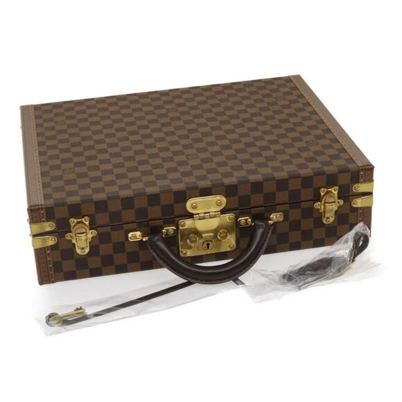 Louis Vuitton Handbags - LOUIS VUITTON Damier Ebene President Trunk SPO N47500 LV Auth 29584SM